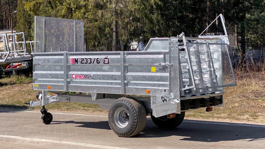 Rozmetadlo maštaľného hnoja Cynkomet N 233/6
